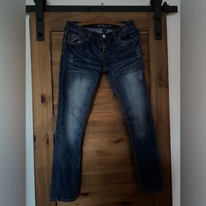 Request Jeans 13/32  dark wash flare jeans